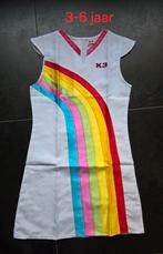 K3 regenboogjurk 3-6 jaar, Ophalen of Verzenden, Gebruikt, 110 t/m 116, Meisje