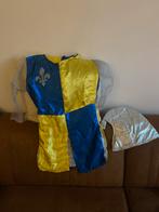 Ridderpak Geel/Blauw/Zilver met Masker - Maat 128, Ophalen of Verzenden, Nieuw, 122 t/m 128, Jongen