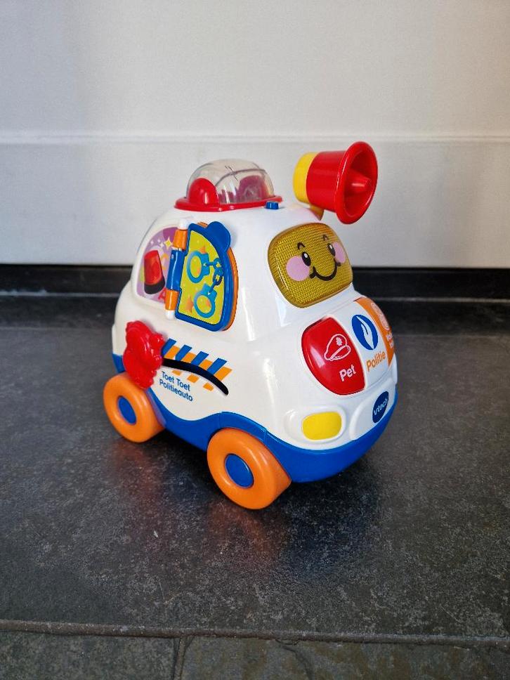Politieauto van Vtech, Kinderen en Baby's, Speelgoed | Vtech, Zo goed als nieuw, 6 maanden tot 2 jaar, Ophalen of Verzenden
