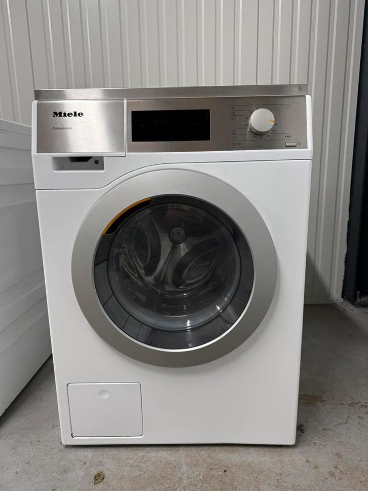 Miele Professional - WASMACHINE - NIEUWSTAAT - KRACHTSTROOM, Witgoed en Apparatuur, Wasmachines, Zo goed als nieuw, Voorlader