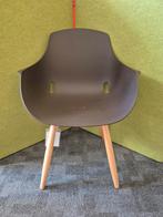 FPC kunststof kuipstoel, Huis en Inrichting, Stoelen, Ophalen, Kunststof, Wit, Zo goed als nieuw
