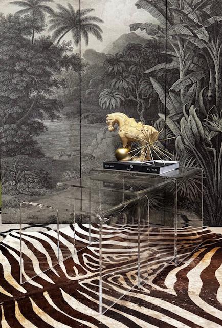 VINTAGE RETRO PLEXIGLAS LUCITE PERSPEX MIMISET, Ophalen of Verzenden