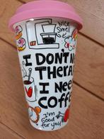 Blond koffiebeker T0 go 350 ml met deksel - nieuw -, Huis en Inrichting, Blond Amsterdam, Nieuw, Ophalen of Verzenden, Kop(pen) en/of Schotel(s)