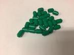 Lego steen 1x1 rond groen (7), Gebruikt, Ophalen of Verzenden, Lego, Losse stenen