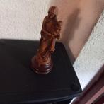beeldje: Maria met kindje Jezus, 22cm - hout snijwerk???? -, Ophalen of Verzenden