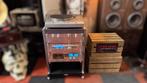 Unieke Vintage Akai HiFi-set in RackhandleMeubel • GARANTIE, Ophalen, Ricks-Audio • De Kempen 18 • BUDEL, Losse componenten, Zo goed als nieuw