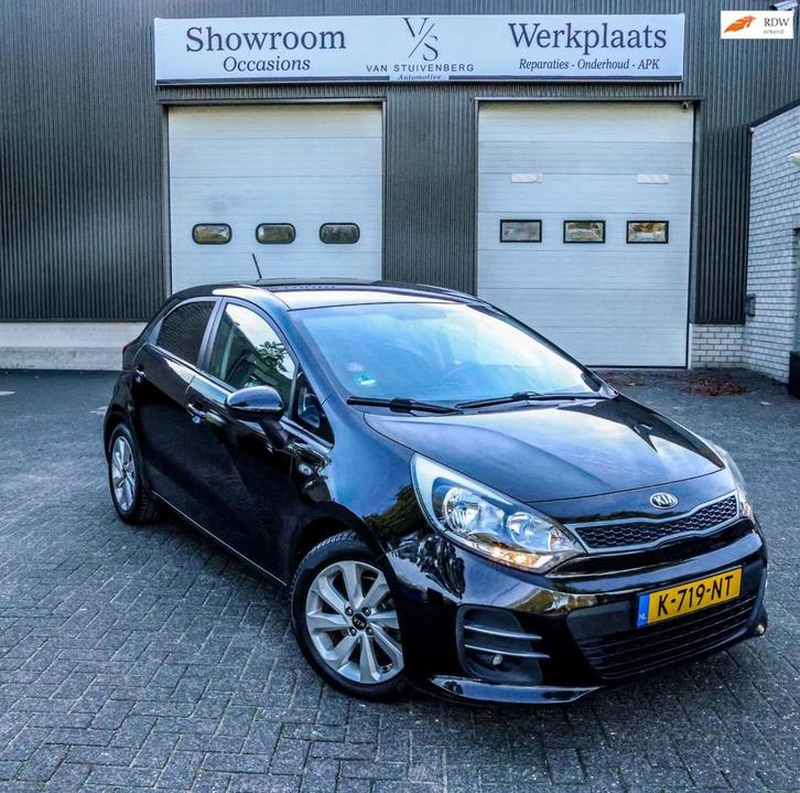 Kia Rio 1.2 CVVT DynamicLine STUURVERWARMING STOELVERWARMING, Auto's, Kia, Bedrijf, Te koop, Rio, ABS, Airbags, Airconditioning