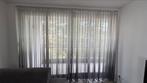 Vitrages oplopend van licht naar antriciet grijs, Huis en Inrichting, Ophalen, Gebruikt, 200 cm of meer, 150 tot 200 cm