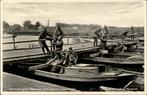 Maarssen Pontonbrug  Militairen + opgezet gasmasker zie info, Verzenden, 1920 tot 1940, Gelopen, Zeeland