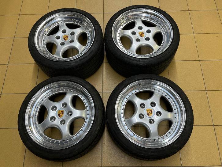 Porsche 964 Cup 18 Inch RH Speedline replica wielen, Auto-onderdelen, Banden en Velgen, Velg(en), Zomerbanden, 18 inch, 225 mm