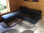 Design Leolux Ponton + voetbank + 3 kussens + losse leuning, Ophalen, Zo goed als nieuw