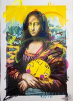 Mona lisa schilderjj, Ophalen of Verzenden