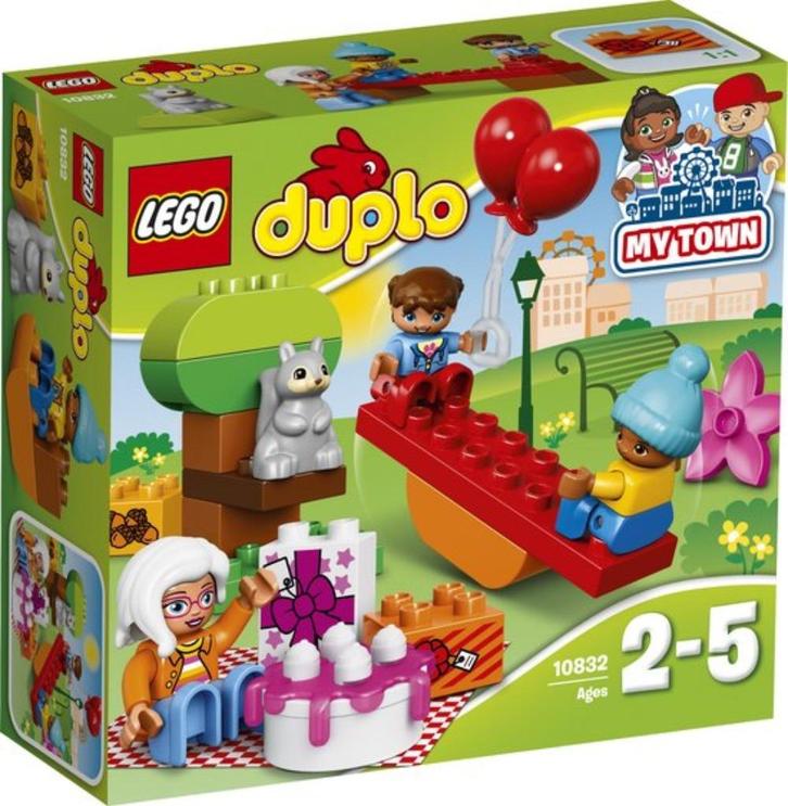 LEGO DUPLO Verjaardagspicknick - 10832, Kinderen en Baby's, Speelgoed | Duplo en Lego, Nieuw, Duplo, Complete set, Ophalen of Verzenden
