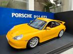 1:18 Porsche 911 (996) GT3 geel 1999 Autoart 77812 / JJTOP, Hobby en Vrije tijd, Modelauto's | 1:18, Auto, Autoart, Ophalen of Verzenden