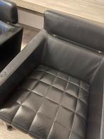 3 Zwarte Stoelen met Wieltjes, Antiek en Kunst, Ophalen