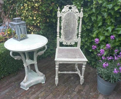 Unieke oude verweerde antieke stoel, Antiek en Kunst, Curiosa en Brocante, Ophalen