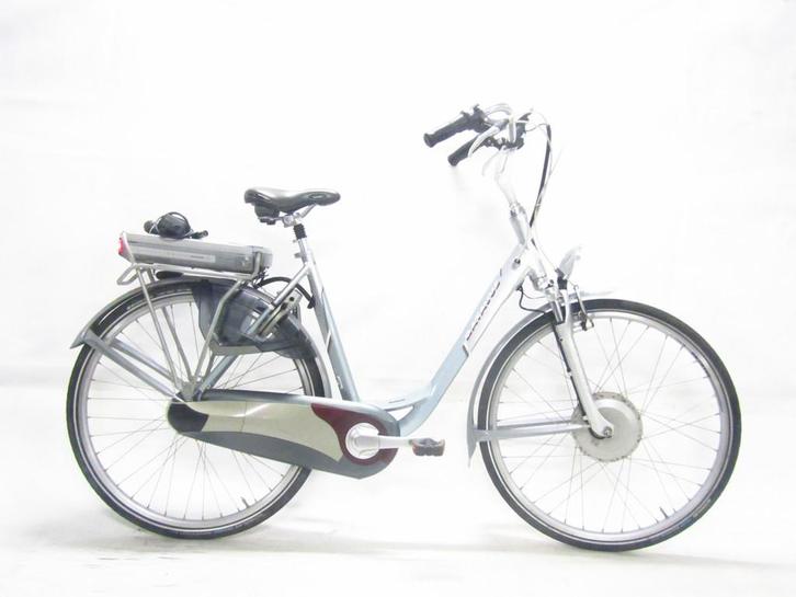 Batavus Intermezzo grijs dames 53cm 28inch, Fietsen en Brommers, Elektrische fietsen, Gebruikt, Batavus, 51 tot 55 cm