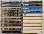 20 BASF CrO2 cassettebandjes CRSII CEII 60 90 Chroom type II, Cd's en Dvd's, Cassettebandjes, Gebruikt, 2 t/m 25 bandjes, BASF