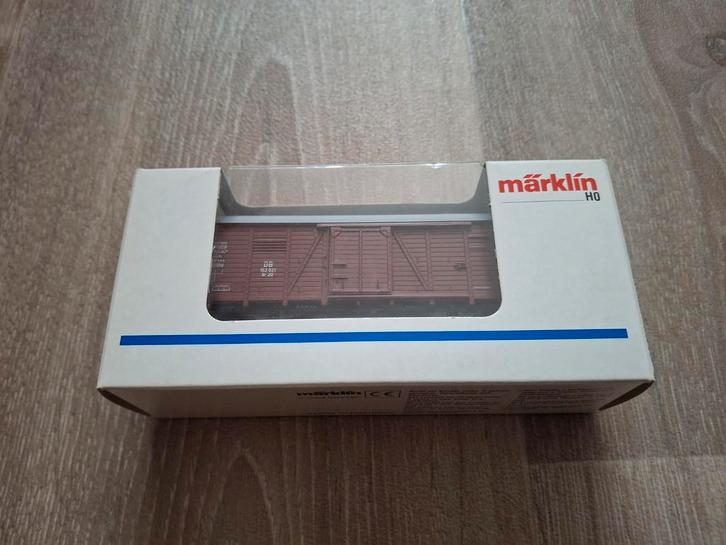 Marklïn HO 48751 gesloten goederenwagon DB, Hobby en Vrije tijd, Modeltreinen | H0, Zo goed als nieuw, Wagon, Wisselstroom, Märklin