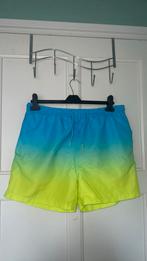 Primark zwembroek blauw geel/groen maat l, Verzenden, Blauw