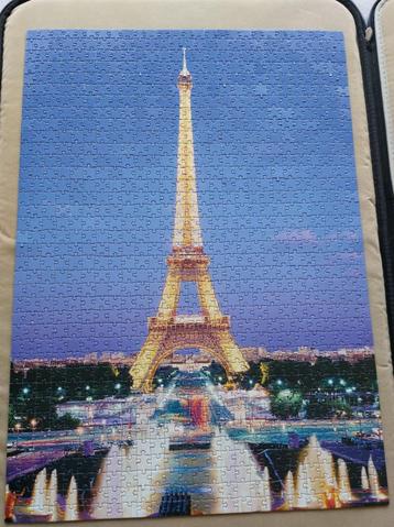 Fluorescent Eiffeltoren Parijs legpuzzel Clementoni 1000 st. beschikbaar voor biedingen