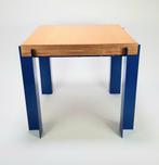 781. Multiplex bijzettafel, Nederland, late 20e eeuw, Huis en Inrichting, Tafels | Bijzettafels, Ophalen of Verzenden, Rond, Minder dan 55 cm