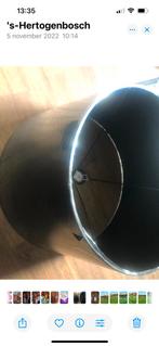 Lampenkap, 25 tot 50 cm, Zwart, Rond, Nieuw
