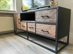 Industrieel tv-meubel, Huis en Inrichting, Ophalen, 50 tot 100 cm, Zo goed als nieuw, Minder dan 100 cm