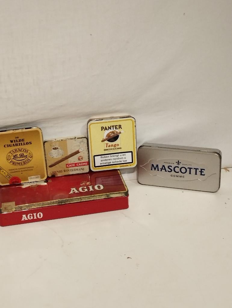 Sigaren doosjes, Niet bekend, Tabaksdoos of Verpakking, Niet bekend, Ophalen of Verzenden