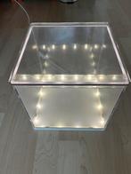 Ikea transparante kubus / box met licht, Ophalen of Verzenden, Zo goed als nieuw