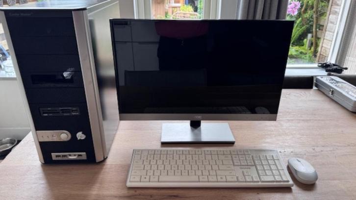 Desktop PC – Intel i5, 16GB RAM, GTX 960 (incl monitor), Computers en Software, Desktop Pc's, Gebruikt, 3 tot 4 Ghz, 16 GB, Met videokaart
