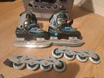 Hockey schaats/skeelers maat 31 tm 34 verstelbaar., Ophalen of Verzenden, Gebruikt, IJshockeyschaatsen, Nijdam