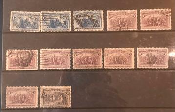Kavel Columbus zegels - USA 1893 beschikbaar voor biedingen