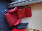 Relex fauteuil, Huis en Inrichting, Fauteuils, Ophalen, Gebruikt, Minder dan 75 cm, Leer