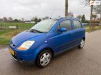 Chevrolet Matiz 0.8 Style Automaat/Airco, Auto's, Chevrolet, Stof, Gebruikt, Zwart, Blauw