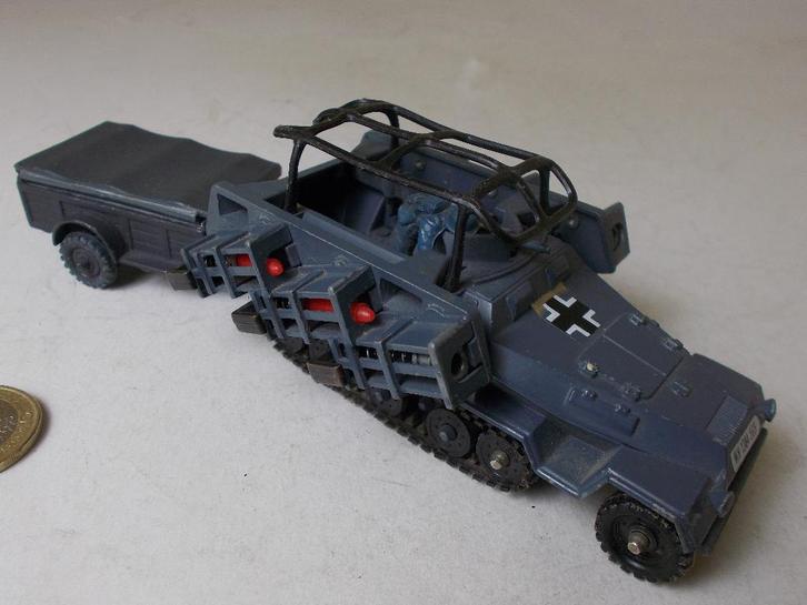 1978 Corgi Toys SEMI-TRACK ROCKET LAUNCHER + TRAILER (-A-), Hobby en Vrije tijd, Modelauto's | 1:43, Zo goed als nieuw, Overige typen