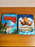 2 boeken van Geronimo Stilton, Boeken, Kinderboeken | Jeugd | 10 tot 12 jaar, Ophalen of Verzenden, Zo goed als nieuw