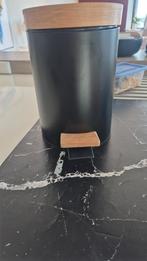kleine prullenbak  2x, Ophalen, Met pedaal, Zo goed als nieuw, Minder dan 10 liter