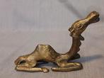 Bronzen, messing? beeldje van "kameel", Ophalen of Verzenden
