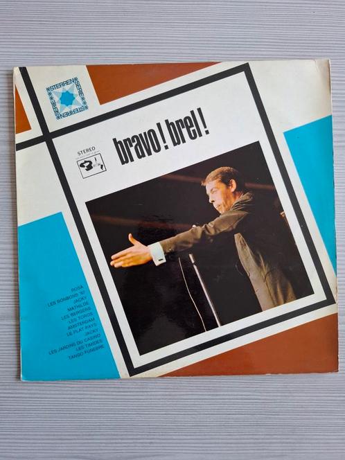 Jacques Brel - Bravo! Brel!  Lp., Cd's en Dvd's, Vinyl | Pop, Gebruikt, 1960 tot 1980, 12 inch, Ophalen of Verzenden