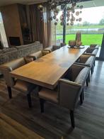 Eettafel 8 Personen (Design op maat gemaakt), Huis en Inrichting, Tafels | Eettafels, Ophalen, Eikenhout, 200 cm of meer, 50 tot 100 cm