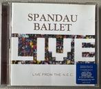 SPANDAU BALLET, Live from the N.E.C , 2 cd’s zeer zeldzaam, Ophalen of Verzenden, 1980 tot 2000, Zo goed als nieuw