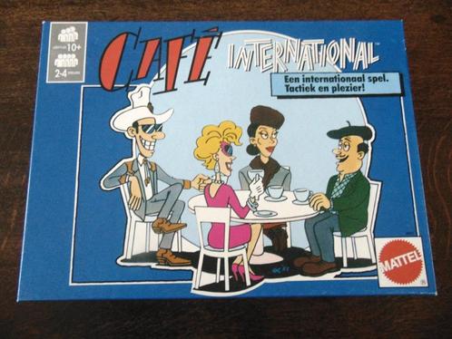 Cafe International Spel van Mattel, Hobby en Vrije tijd, Gezelschapsspellen | Bordspellen, Gebruikt, Een of twee spelers, Drie of vier spelers