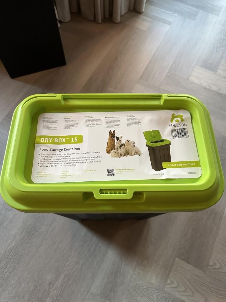 Voercontainer droogvoer (15 kg.), Dieren en Toebehoren, Ophalen, Hond