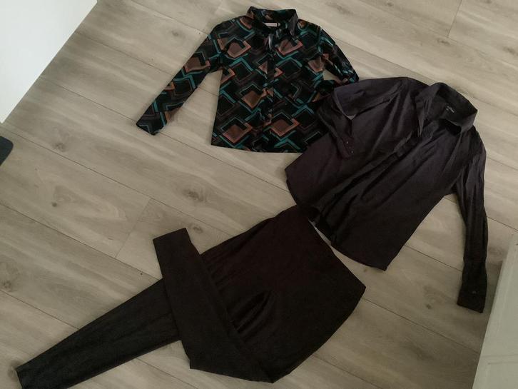 Studio Anneloes broek L en blouse en LaDress  xl travel, Kleding | Dames, Broeken en Pantalons, Zo goed als nieuw, Maat 42/44 (L)