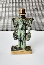 klein bronzen beeldje waterdrager, Ophalen of Verzenden