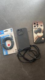 2 hoesjes + laadkabel, Ophalen, Zo goed als nieuw