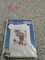 Borduur pakketten kerstkaarten, Ophalen, Nieuw, Handborduren, Borduurpakket