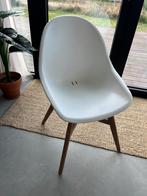 6 x Ikea Fanbyn stoelen - Wit / hout - eetkamerstoel, Huis en Inrichting, Stoelen, Gebruikt, Wit, Modern, hout,, Vijf, Zes of meer stoelen