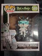 Funko Pop 569 Rick and Morty Exoskeleton Snowball, Ophalen, Zo goed als nieuw
